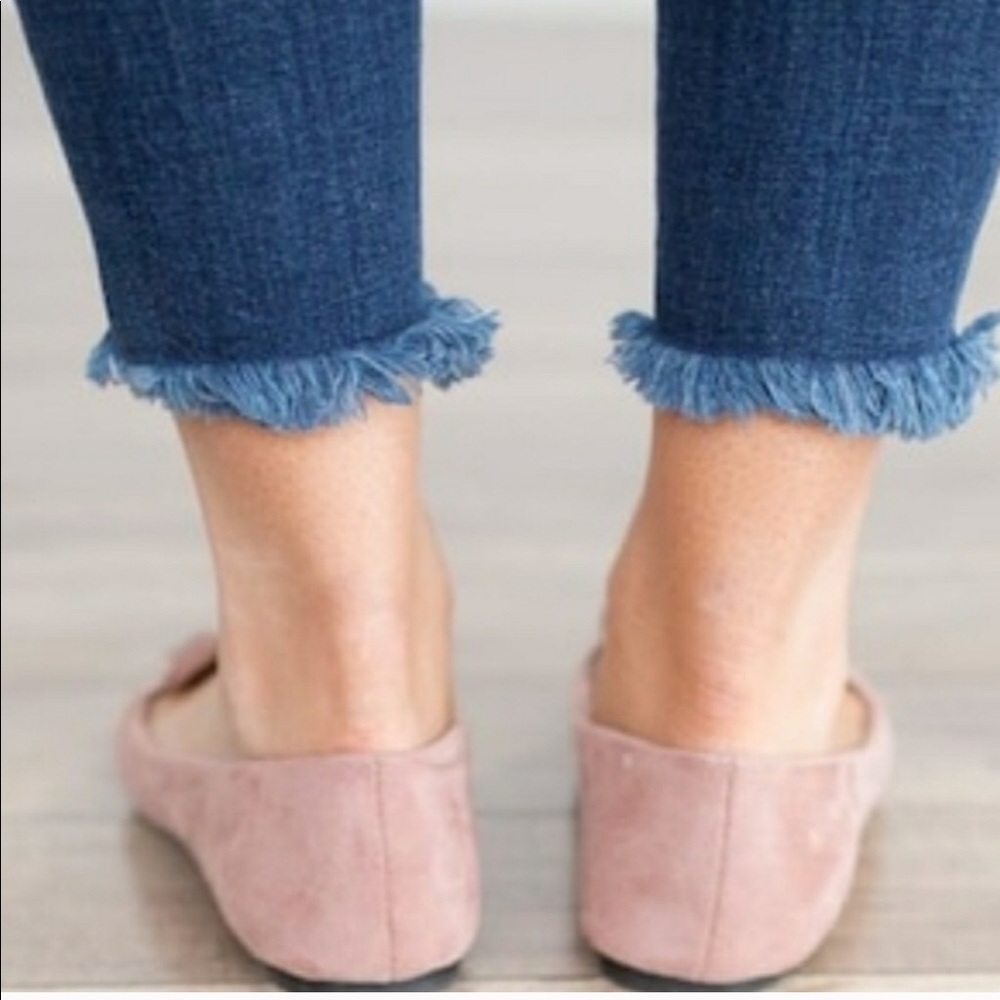 Adorable pink suede loafers💞💞 - Picture 4 of 4